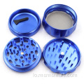 grinder 63mm ໂລຫະປະສົມອາລູມິນຽມ 4-layer snowflake